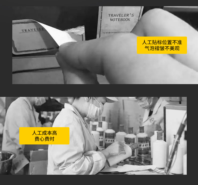 全自动卧式圆瓶贴标机